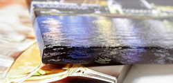 <b>Canvas Framing (No Glass)</b> This makes use of prints on canvas fabric, wrapped over wood (stretched bars) without any glass covering and then float framed.